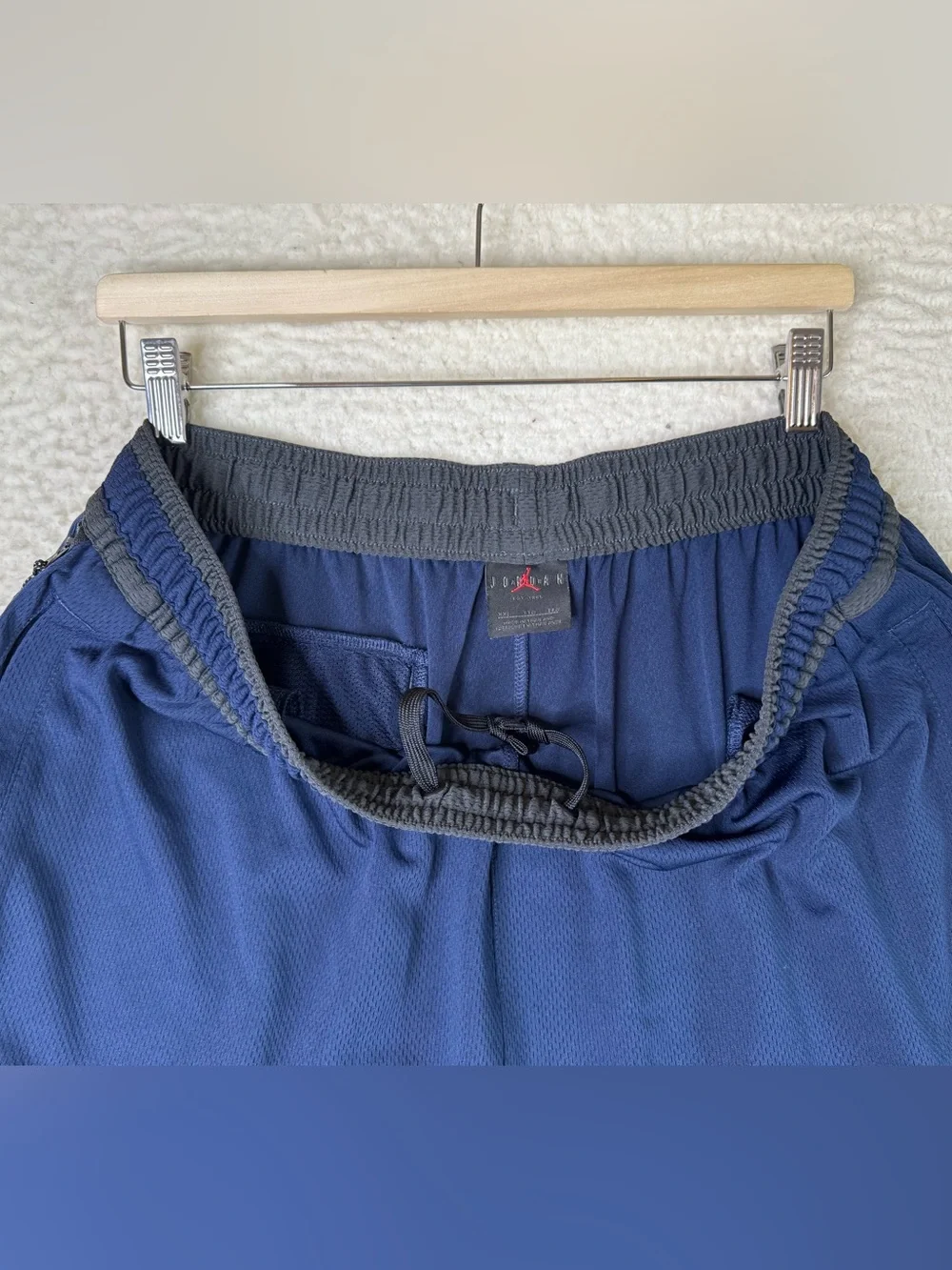 Jordan UNC North Carolina Tar Heels Athletic Shorts Navy Men's Size XXL